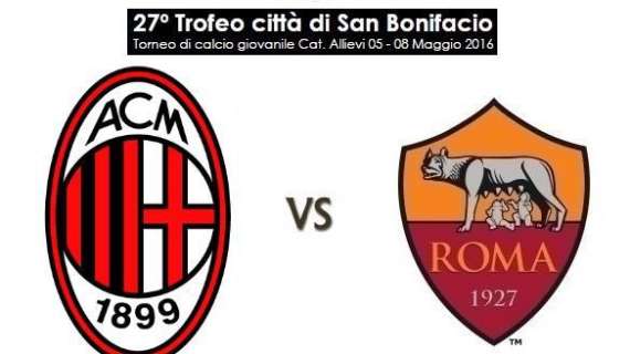 27° TROFEO CITTÀ DI SAN BONIFACIO - AC Milan vs AS Roma 1-3