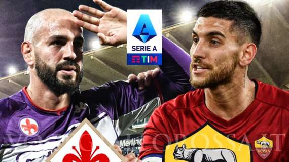 Fiorentina-Roma - La copertina del match. GRAFICA!