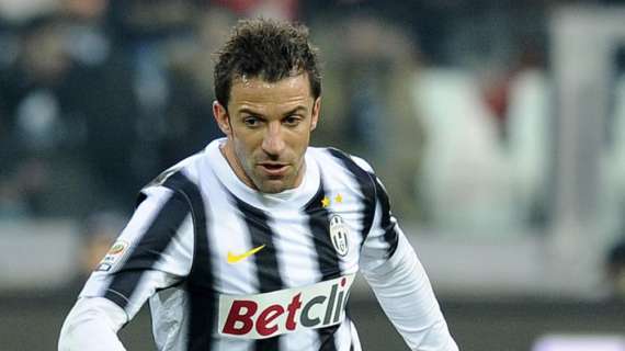 Del Piero a Totti: "Quello che hai fatto è straordinario"