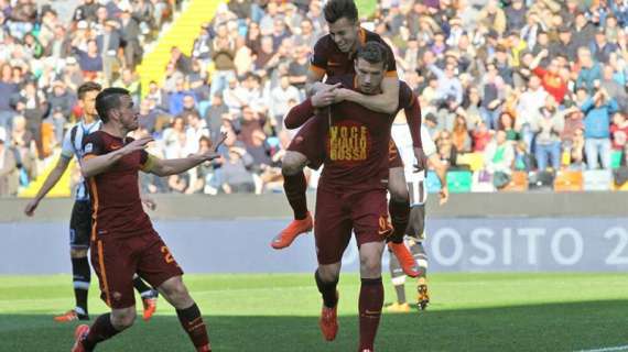 Udinese-Roma 1-2 - Top & Flop