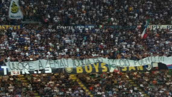 Striscione nerazzurro per il boemo: "Onore a Zeman, icona del calcio pulito"
