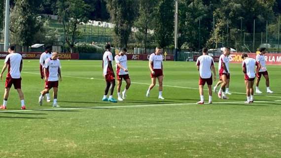 TRIGORIA - La rifinitura in vista dell'Athletic Club: out Pellegrini, a parte Le Fée. FOTO! VIDEO!