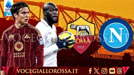 Roma-Napoli - La copertina del match. GRAFICA!