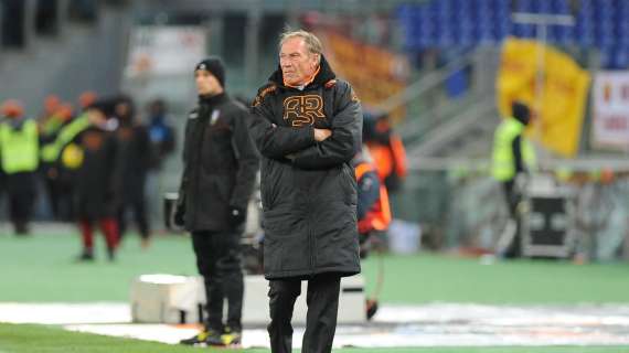 Zeman: "Prestazione non ottima, ma l'importante era vincere. De Rossi? Ha cominciato bene, poi è calato"