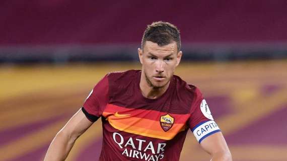 La dedica speciale di Džeko agli operatori sanitari del Lazio