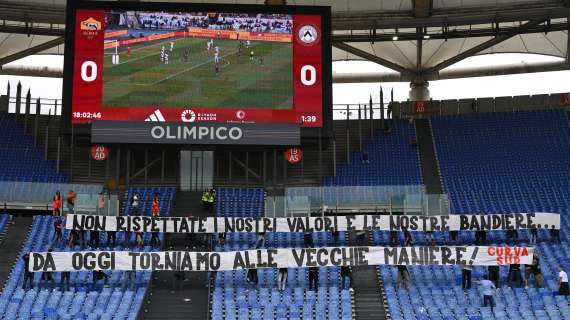 Roma-Torino, probabile nuovo silenzio della Curva Sud