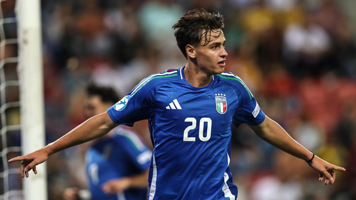 Italia U21-Svezia U21 4-0, show di Pisilli: doppietta nei 72 minuti in campo