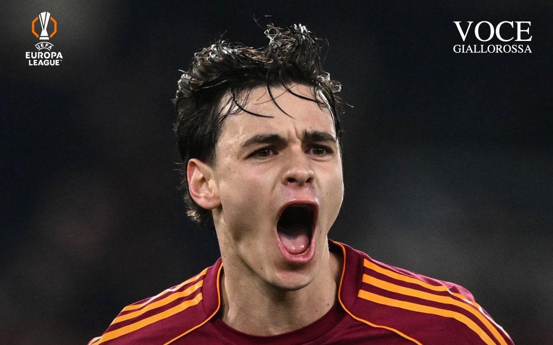 #IlMiglioreVG - Niccolò Pisilli è il man of the match di Roma-Stoccarda 2-0. GRAFICA!