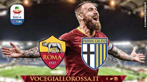 Roma-Parma 2-1 - I giallorossi chiudono il campionato con una vittoria, i gol di Pellegrini e Perotti. De Rossi all'ottantaduesimo lascia il posto ad Ünder. VIDEO!