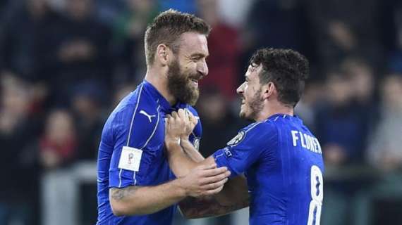 Italia: De Rossi, El Shaarawy e Florenzi convocati per la doppia sfida contro la Svezia