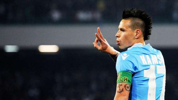 Napoli, Hamsik: "Tutto è possibile per il secondo posto"