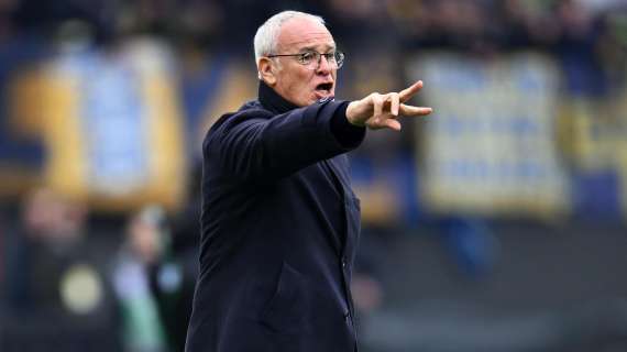 Ranieri: "Il rigore c'era, non so perché il Bologna si lamenti. Dobbiamo giocare con più ritmo"