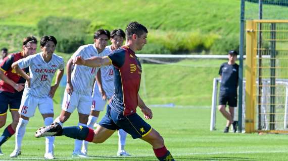 Genoa, 1-1 con nazionale universitaria Giappone