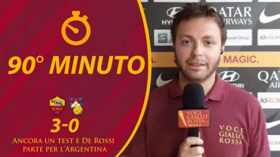90° minuto - Roma-Gubbio 3-0, il commento del match. VIDEO!