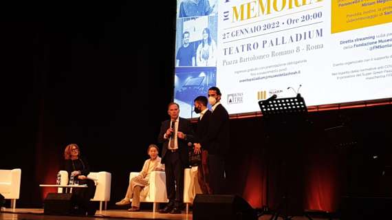 Oliveira presente all'evento "Passaggi di Memoria". FOTO!