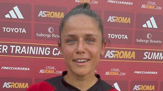 CASCIA - Roma Femminile, Feiersinger: "Qui il livello è molto alto. Cerco di lavorare sempre per la squadra". VIDEO!