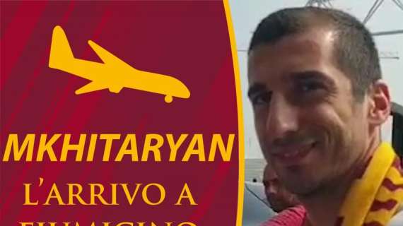 Welcome to AS Roma: l'arrivo di Mkhitaryan nella Capitale. VIDEO!