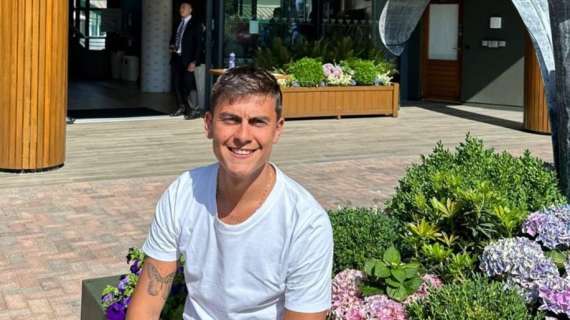 Paulo Dybala presente a Wimbledon: l'argentino incontra Alcaraz. FOTO!