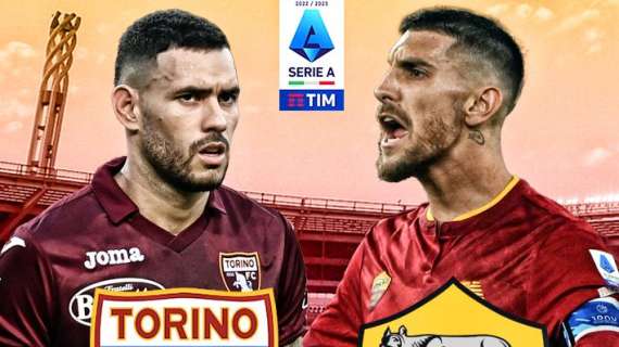 Torino-Roma - La copertina del match. GRAFICA!