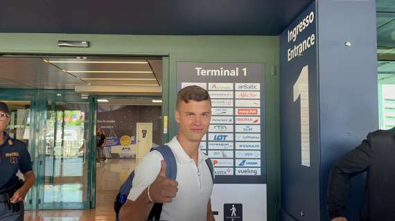 Calciomercato Roma - Samuel Dahl è atterrato a Fiumicino. FOTO! VIDEO!