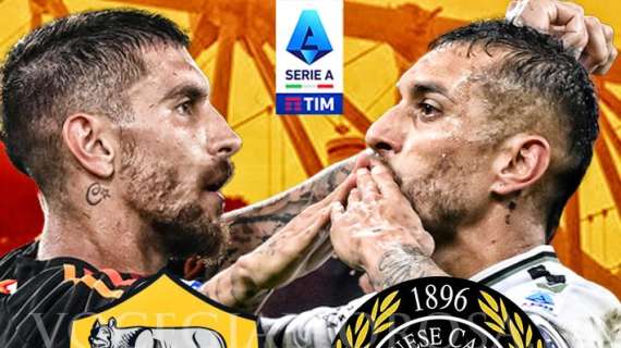 Roma-Udinese - La copertina del match. GRAFICA!