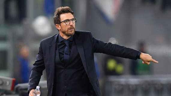 Di Francesco: "Ho sempre aspirato a diventare l'allenatore della Roma. Vincere con un gol di scarto significa avere maturità". VIDEO!