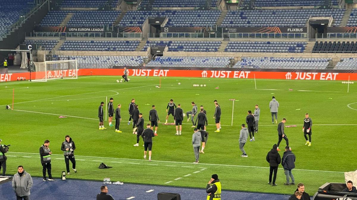 Roma-Stoccarda - La rifinitura della squadra tedesca in vista di domani. VIDEO!