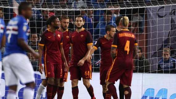 Sampdoria-Roma 2-1 - Top & Flop