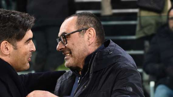 Juventus, Sarri: "La Roma può metterti in difficoltà, buon primo tempo da parte nostra"