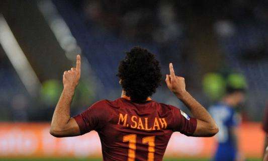 Salah protagonista in 9 gol della Roma nelle ultime 8 partite di Serie A