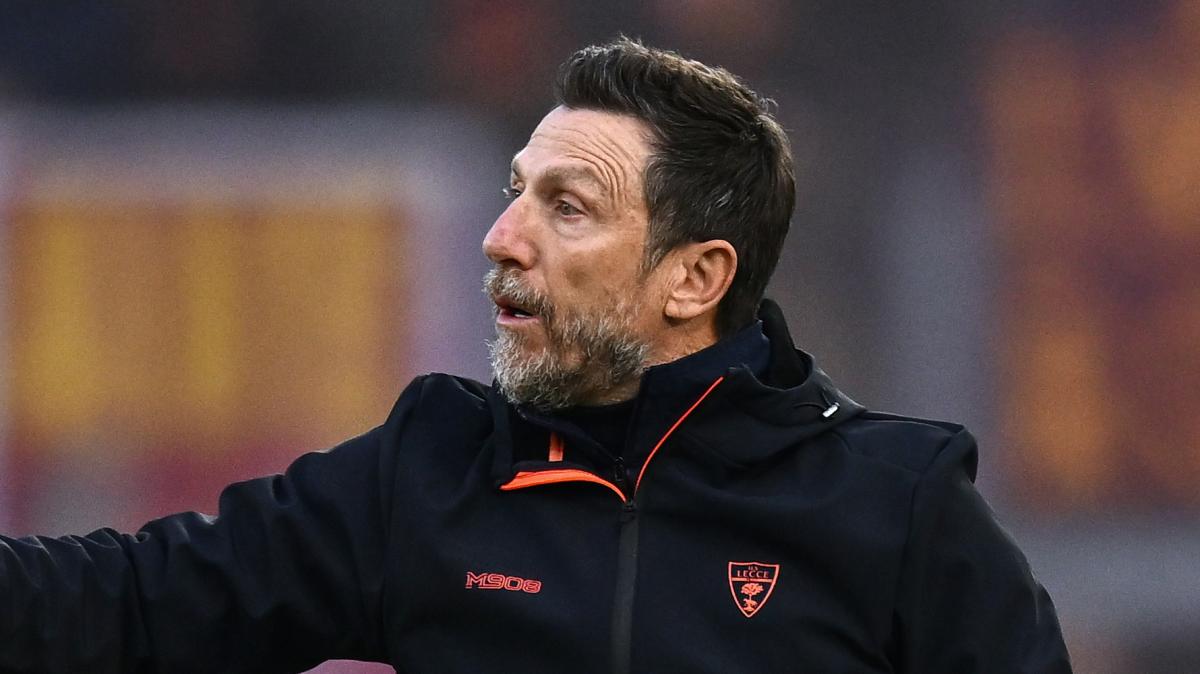 Lecce, Di Francesco: "Juventus fortissima. Messaggi da Roma? Li ho ricevuti, come sempre"