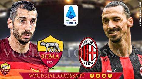 Roma-Milan - La copertina del match. GRAFICA!
