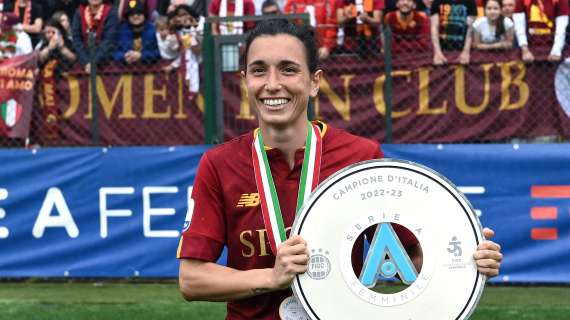 Roma Femminile, Di Guglielmo: "Non dobbiamo vivere la vittoria dello scudetto come un peso"