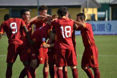 PRIMAVERA - Girone C - 2a Giornata - AS Roma vs Reggina Calcio 4-1  (2' Bumba, 6' Condemi rig., 18' Frediani; 3' st, 6' st Ferrante)  