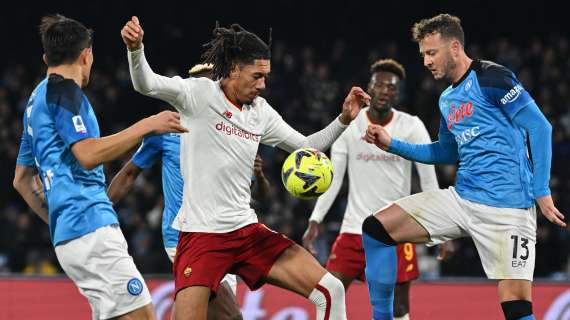 Napoli-Roma 2-1 - Da Zero a Dieci - Gli errori di Smalling con il Napoli, le reti della risorsa El Shaarawy e le maggiori occasioni da gol