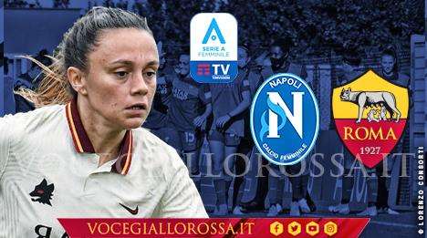 Serie A Femminile - Napoli-Roma 2-2, le giallorosse si fanno rimontare e chiudono quinte