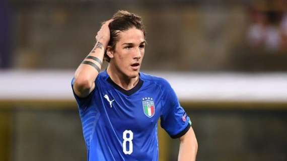 Mancini: "Zaniolo? A noi serve come centrocampista, nella Roma gioca come esterno"