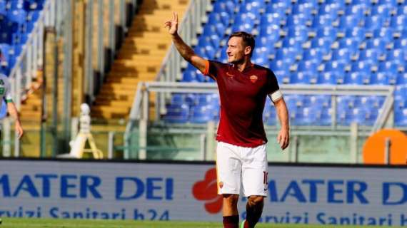 Totti: "Firenze campo difficile, successo significativo"