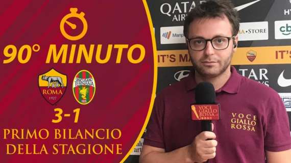 90° minuto - Roma-Ternana 3-1, il bilancio della prima fase della pre-season. VIDEO!