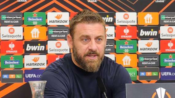 Empoli-Roma, domani alle 15:00 la conferenza stampa di De Rossi