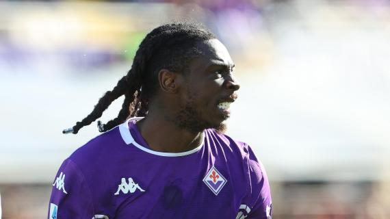 Fiorentina, Kean: "La Roma gioca bene ed è un'ottima squadra. Ci ha detto sfiga, ma continueremo a lavorare"