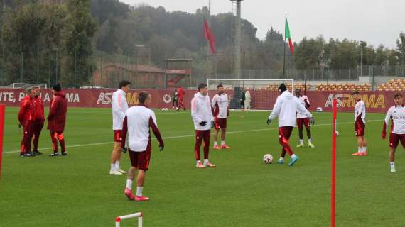 TRIGORIA - Ancora scarico per chi ha giocato a Udine. Esercitazioni sui tiri in porta per gli altri. VIDEO!