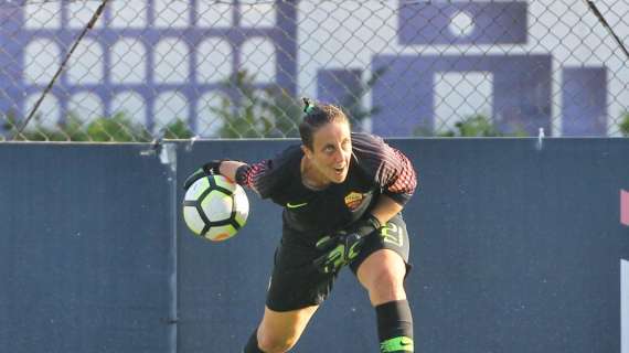 Roma Femminile, Pipitone: "Portiere per caso. Giocare come professionista è un sogno che si avvera"