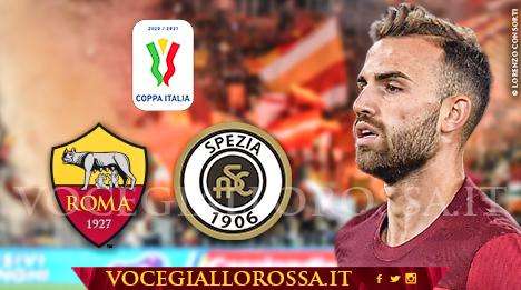 Roma-Spezia 2-4 d.t.s. - Clamorosa eliminazione dalla Coppa Italia per i giallorossi, che terminano il match in 9