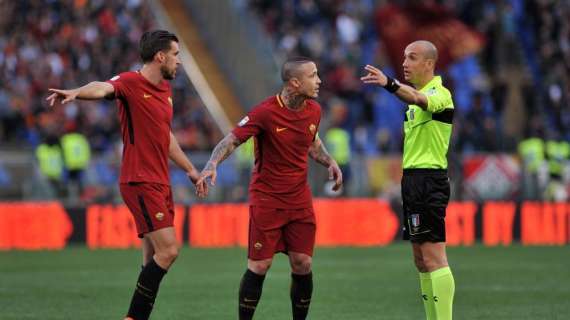 L'arbitro - Torna Fabbri all'Olimpico dopo la sconfitta contro la Fiorentina. Bilancio favorevole per Roma e Atalanta col fischietto romagnolo