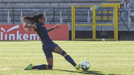 Roma Femminile, Thomas: "Abbiamo messo in pratica alla perfezione il piano di gioco. Con la mia velocità metto in difficoltà le avversarie"