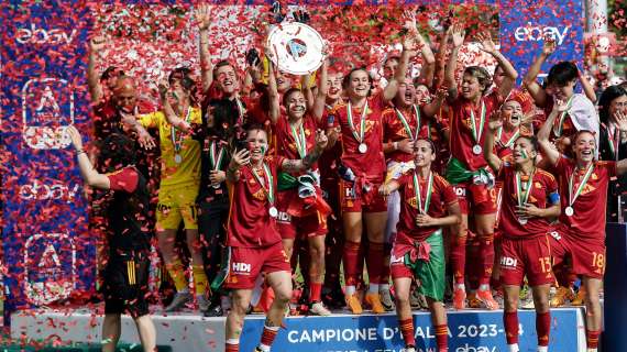 Le calciatrici della Roma Femminile scoprono i loro rating su FC25. VIDEO!