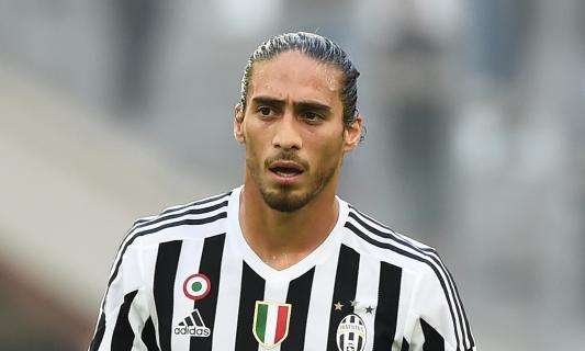 La Juventus saluta Caceres