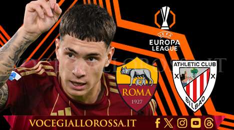 Roma-Athletic Club - La copertina del match. GRAFICA!