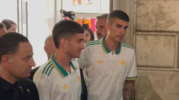 Il saluto di Mancini e Soulé ai tifosi. VIDEO!